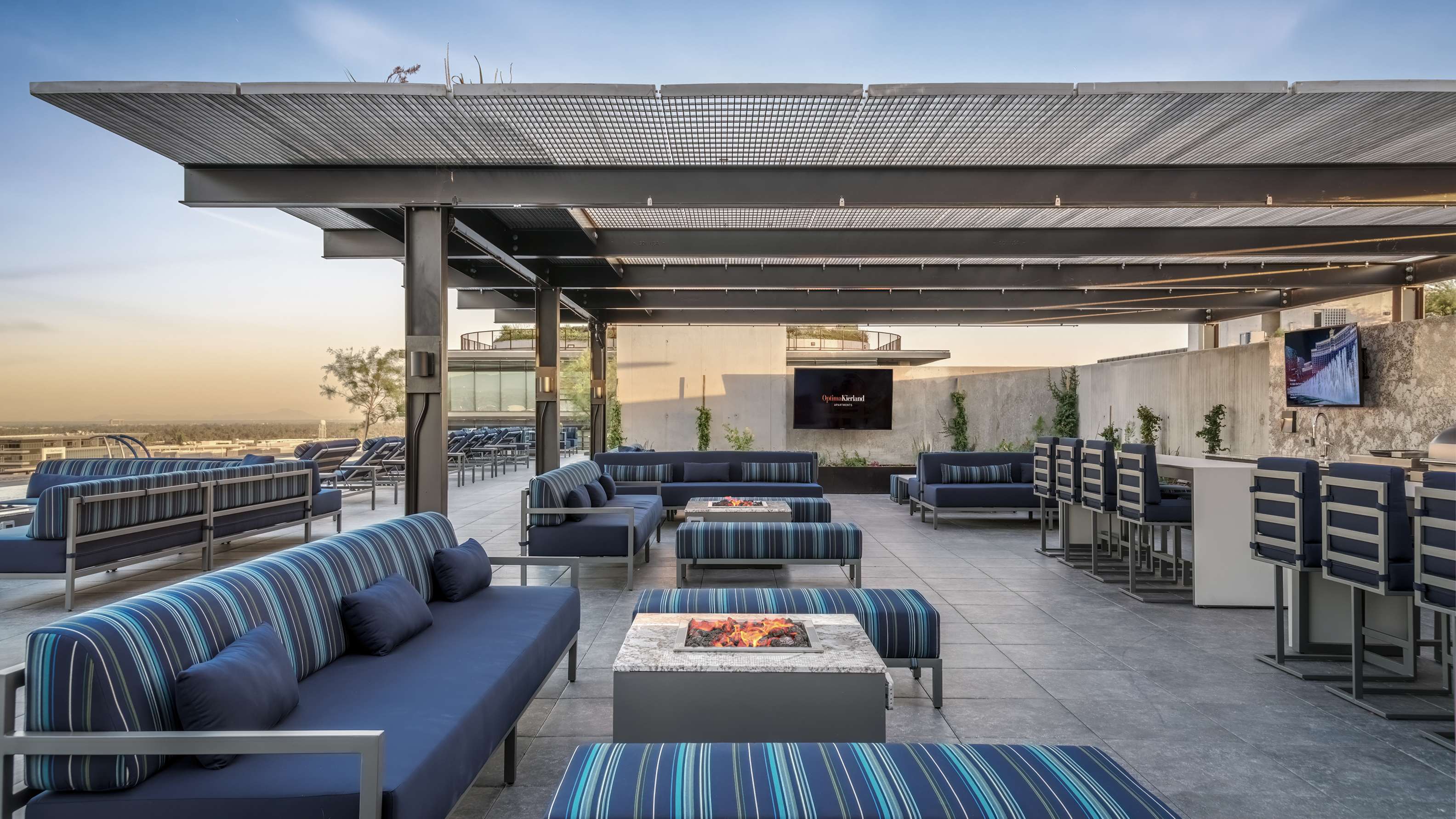 Optima Kierland Grilling Stations with Outdoor Kitchens