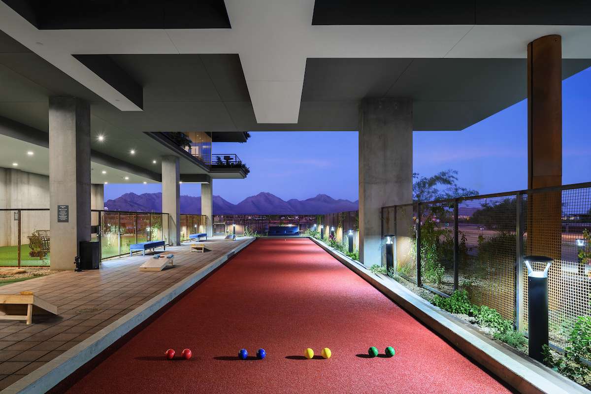 Bocce Court & Cornhole